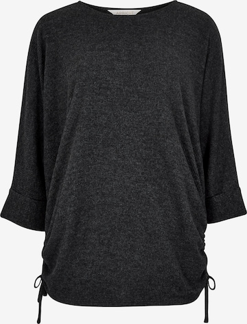 Apricot Bluse in Grau: Vorderseite