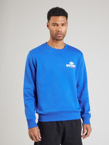 Felpa 'CLUB' di Nike Sportswear in blu: frontale
