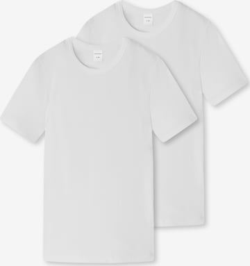 SCHIESSER - Camiseta en blanco: frente