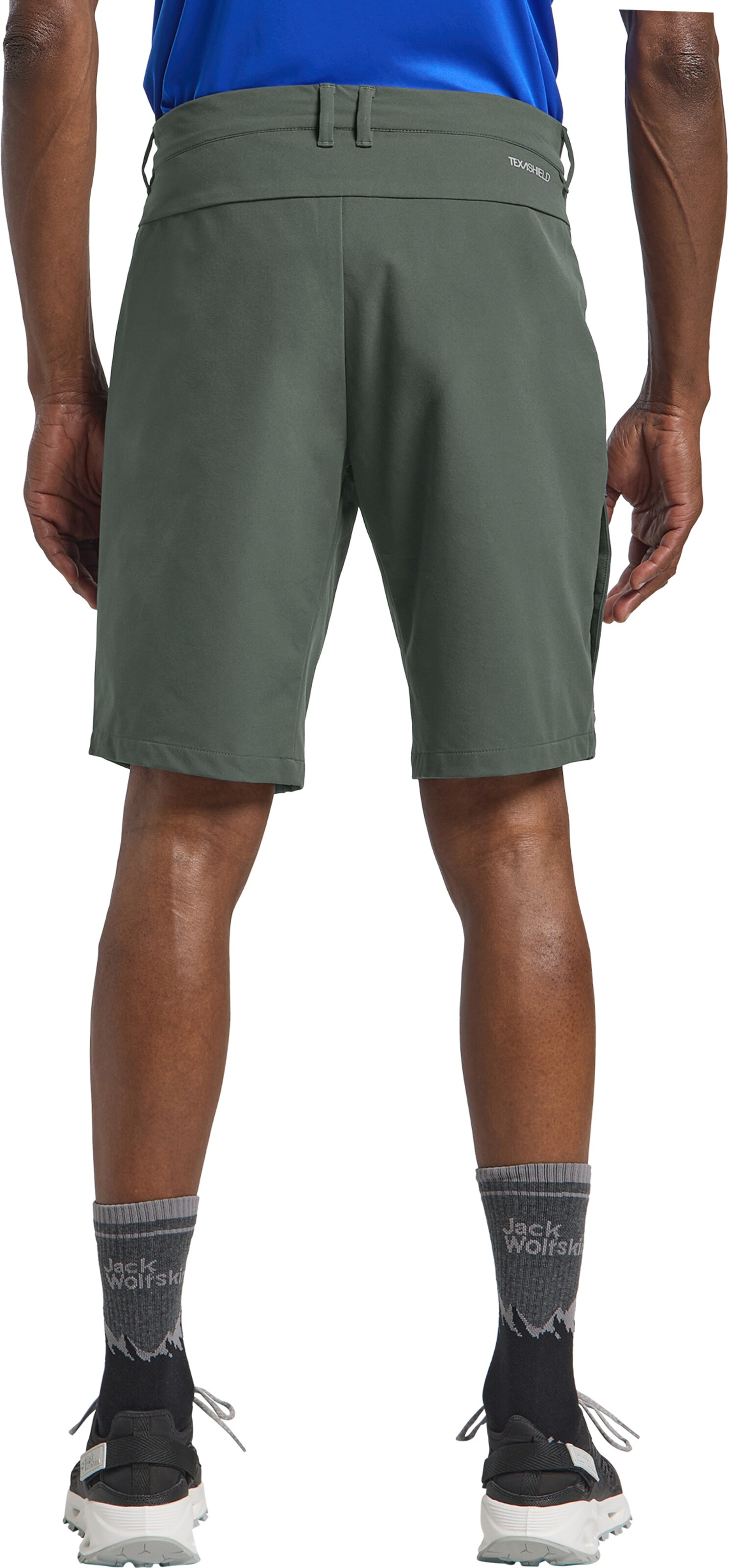 JACK WOLFSKIN Regular Outdoor trousers in Green