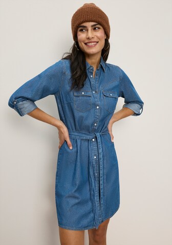 Tamaris Dress in Blue: front