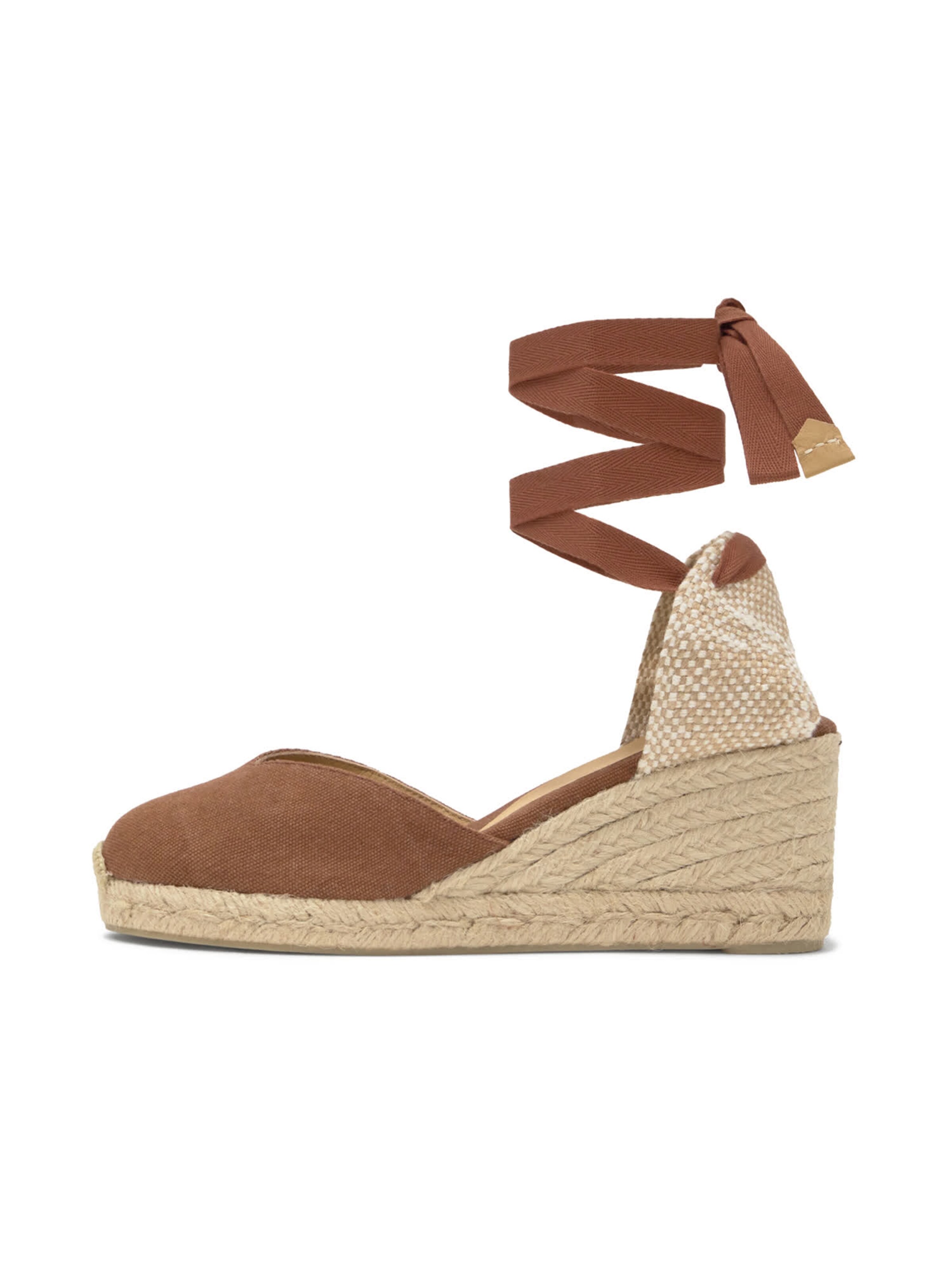 Castañer Espadrilles 'Chiara' - barna: elől