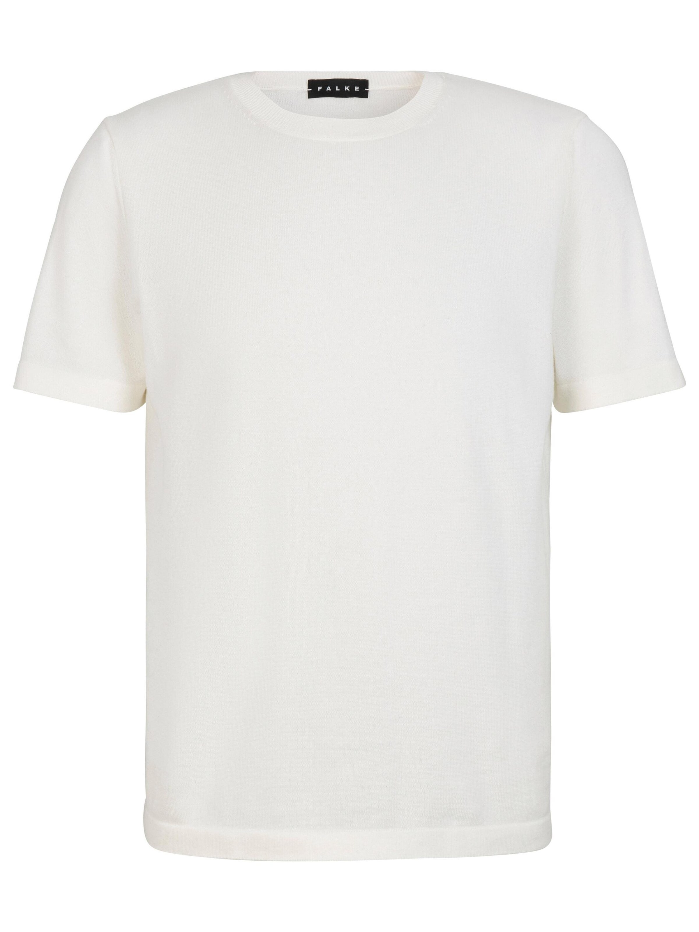 FALKE Shirt 'Cotton Knit' in White