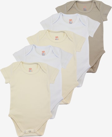 M.M.C. Romper/Bodysuit 'Body Kurzarm' in Beige: front