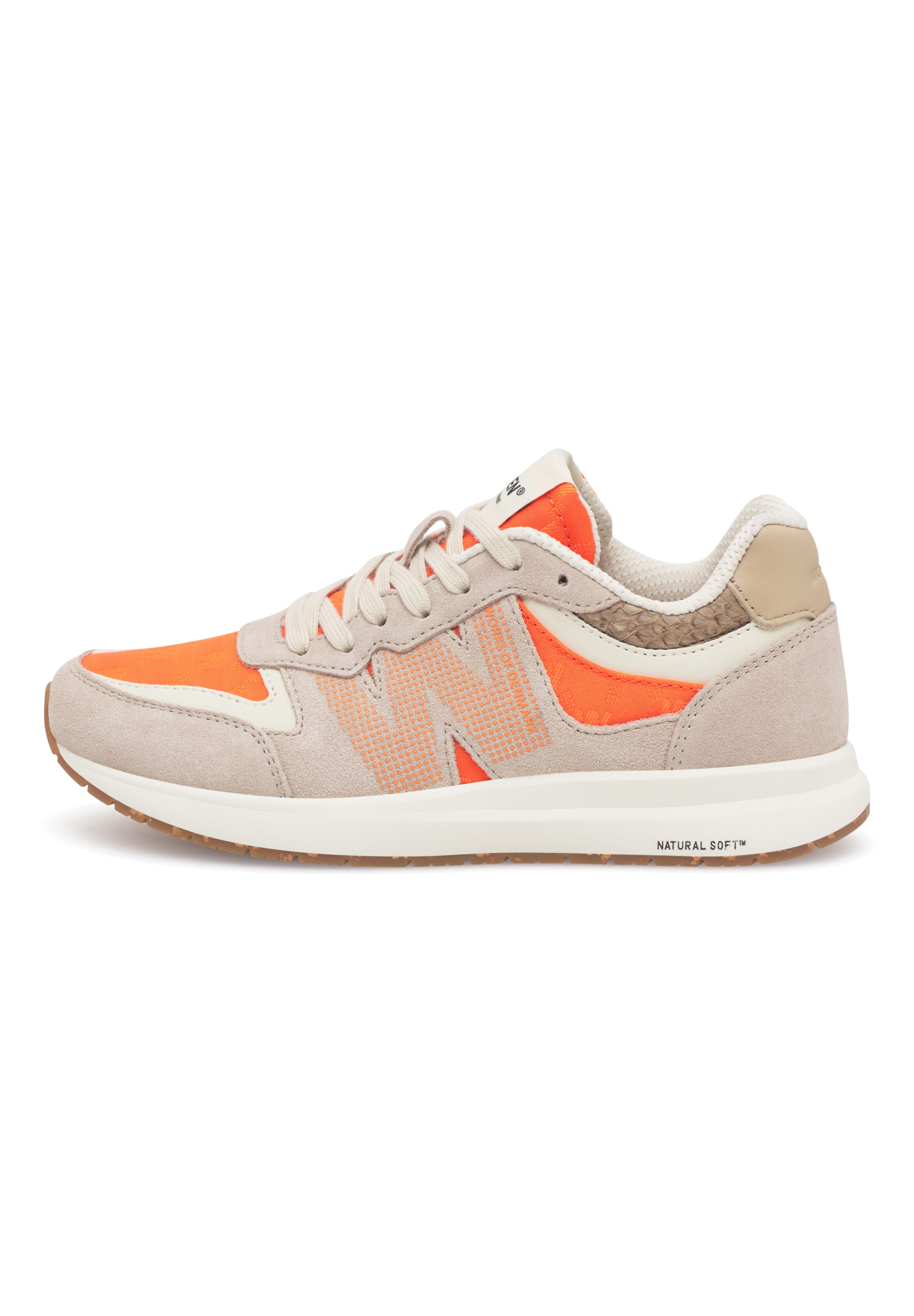 Baskets basses 'Rigmor Heritage' WODEN en gris : devant