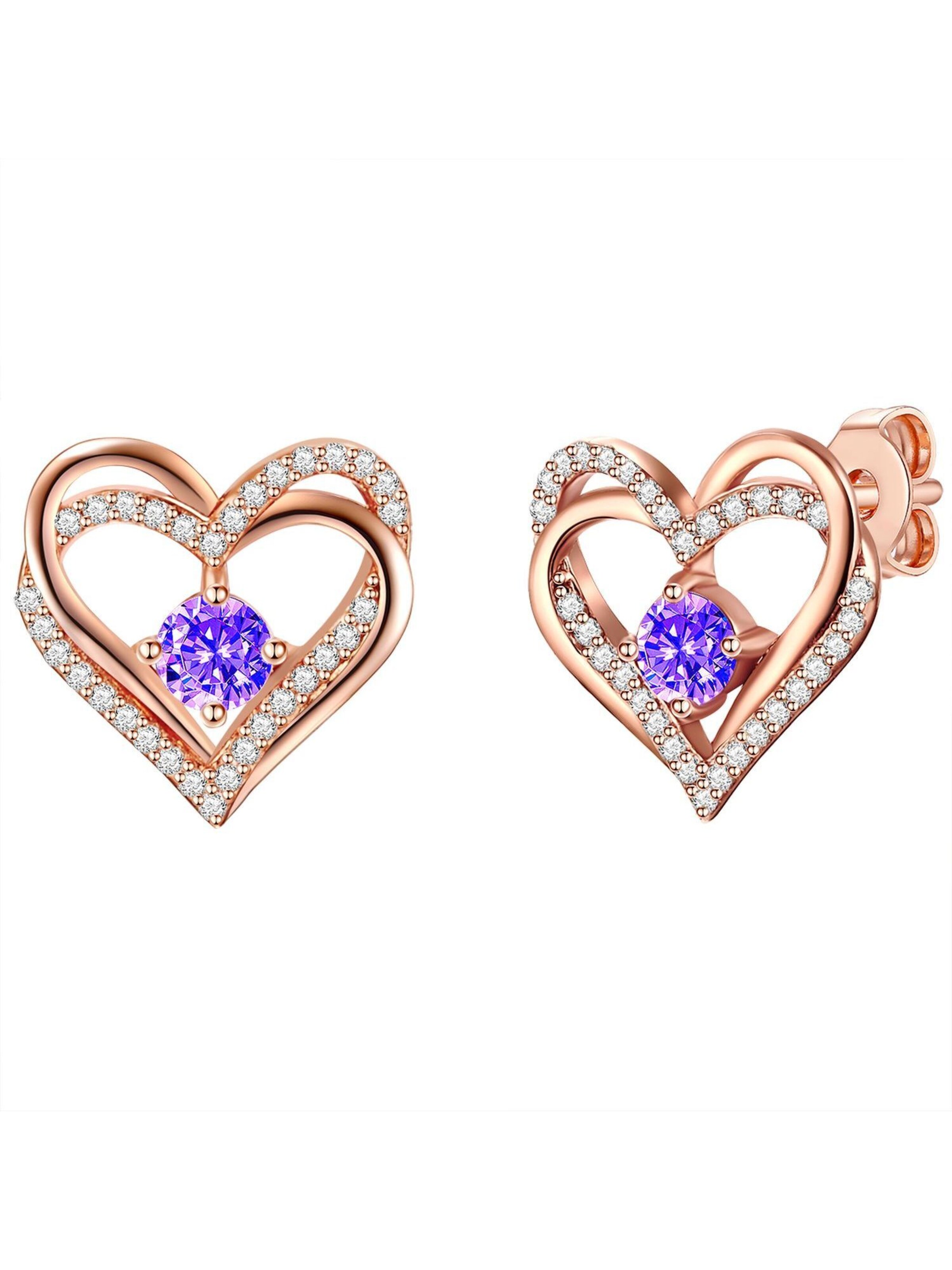 Boucles d'oreilles Rafaela Donata en or : devant
