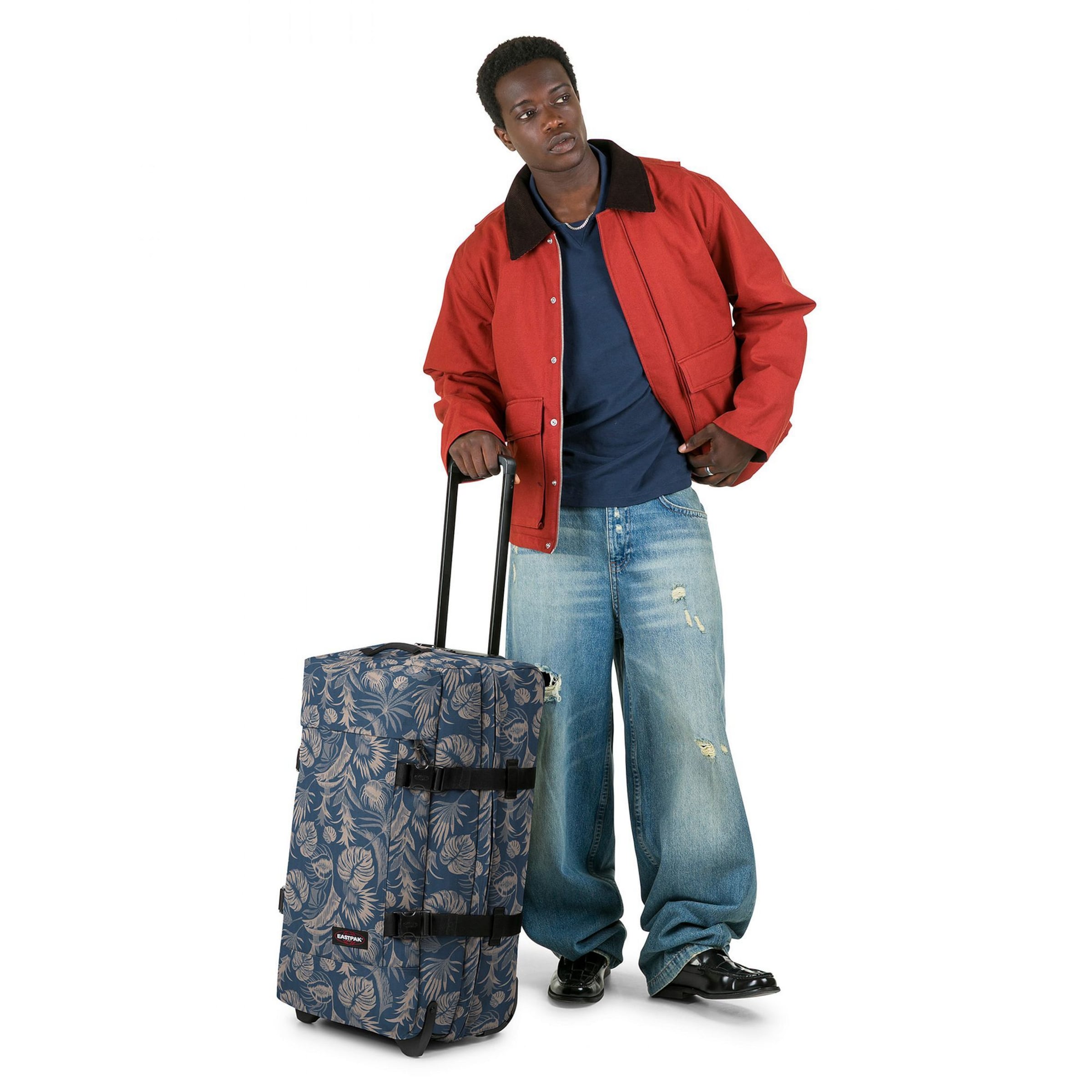 Valisette 'Tranverz' EASTPAK en bleu : devant