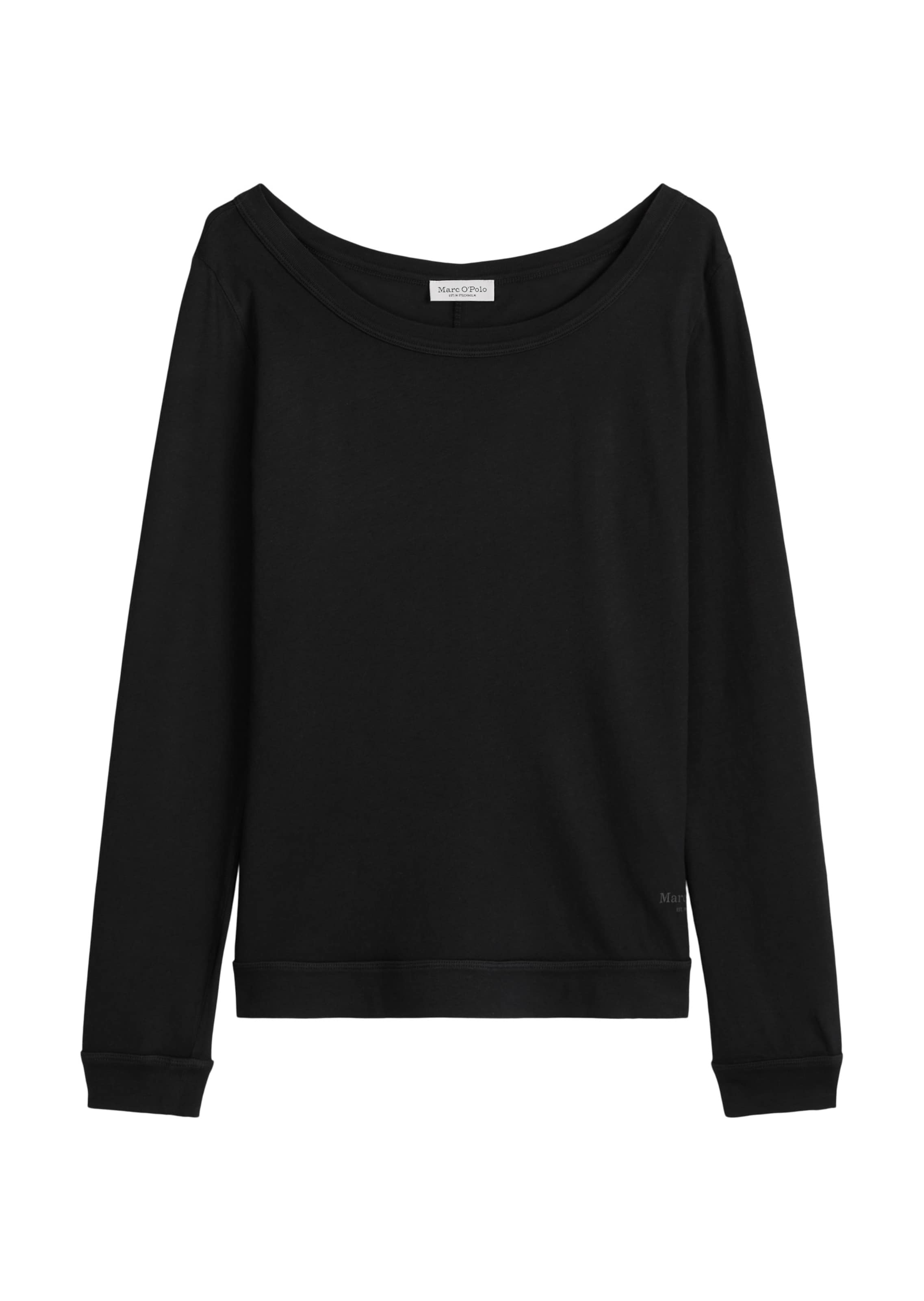 Marc O'Polo Shirt in schwarz, Produktansicht