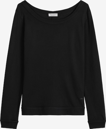 T-shirt Marc O'Polo en noir : devant