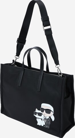 Shopper 'Ikonik 2.0' di Karl Lagerfeld in nero