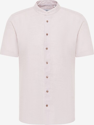 ETERNA Slim fit Zakelijk overhemd in Beige: voorkant