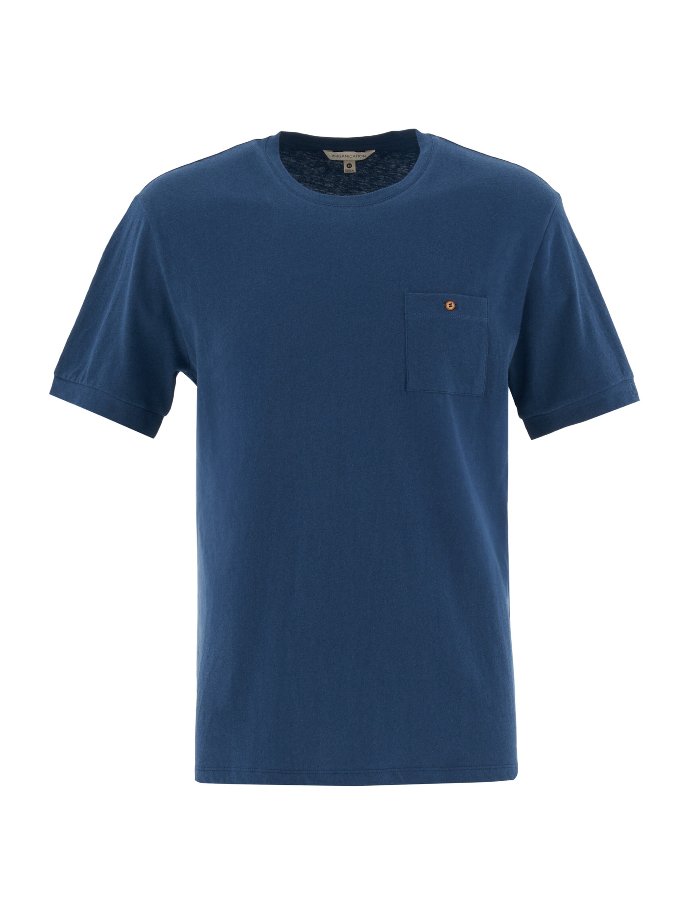 Organication Shirt in Blue: front