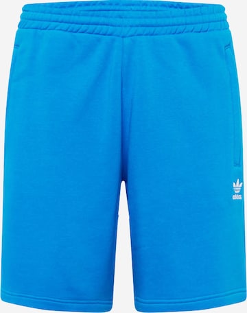 Regular Pantalon 'Trefoil Essentials' ADIDAS ORIGINALS en bleu : devant