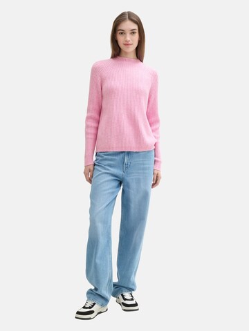 TOM TAILOR DENIM Sweater in Pink