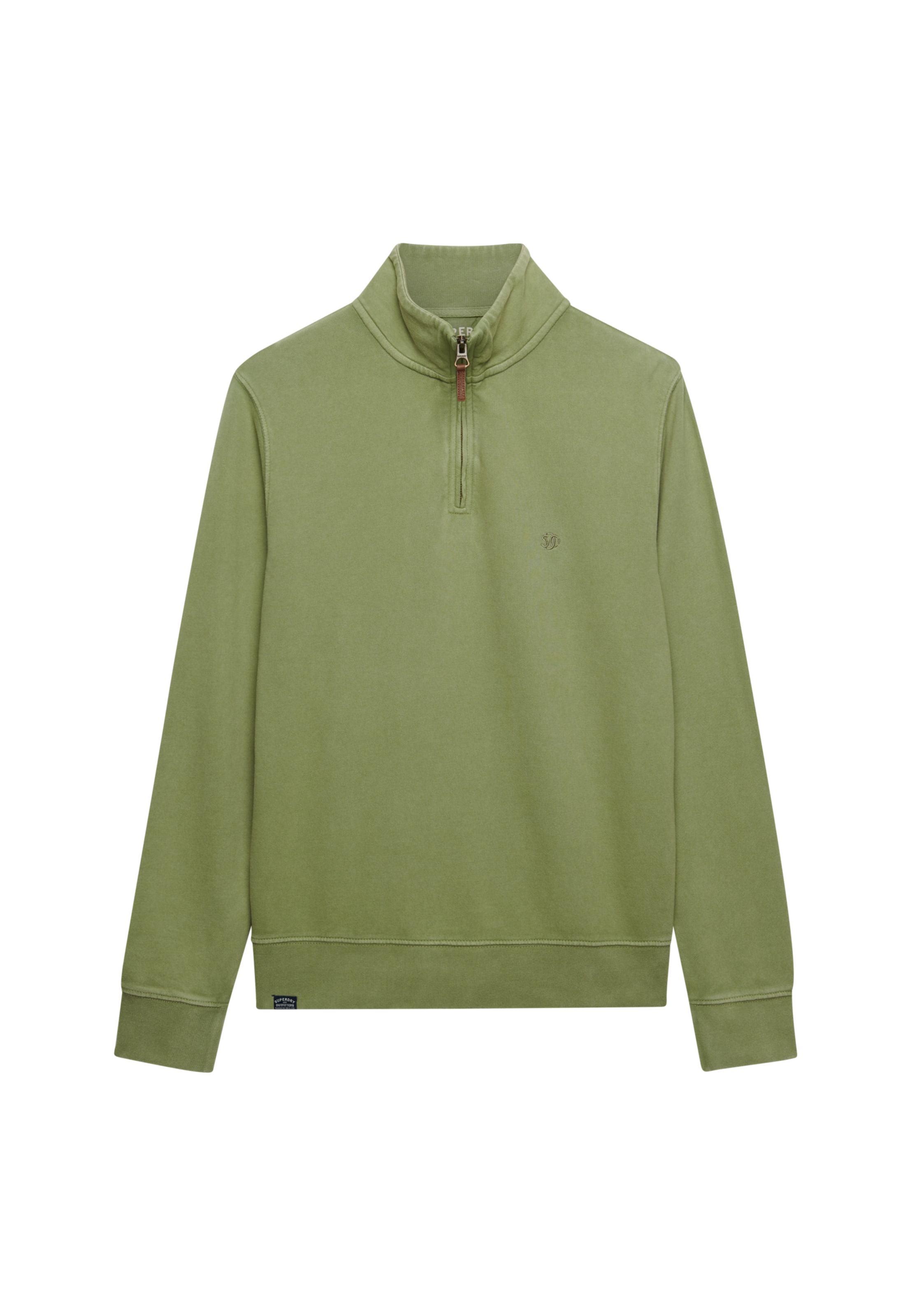 Superdry & Co Sweatshirt 'Essential' in Green: front