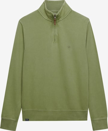 Sweat-shirt 'Essential' Superdry & Co en vert : devant