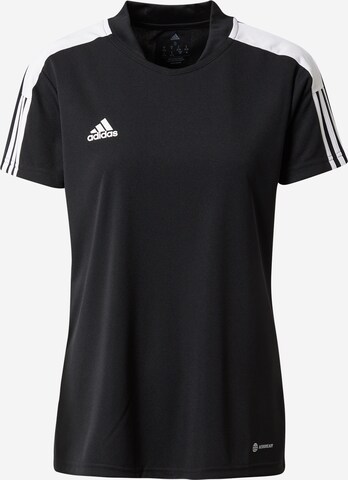 ADIDAS SPORTSWEAR T-Shirt 'Tiro Essentials' in Schwarz: predná strana