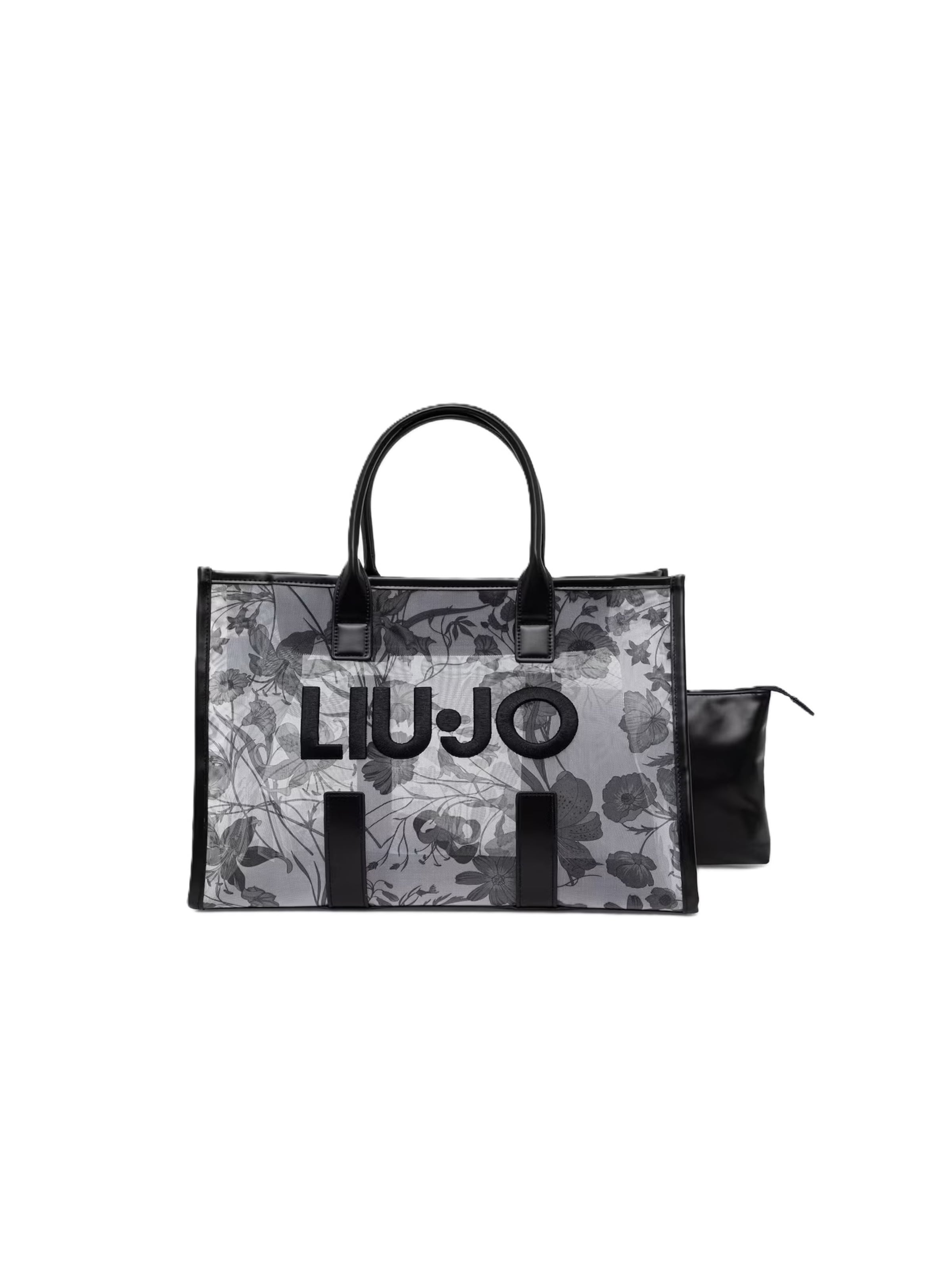 Borsa da spiaggia 'VA6193 J3909' di Liu Jo in nero: frontale