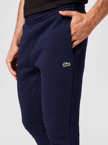 LACOSTE Slim fit Pants in Blue