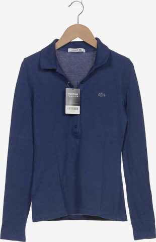 LACOSTE Top & Shirt in XXS in Blue: front