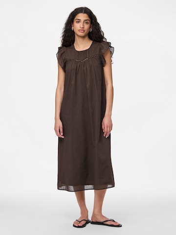 PIECES Dress 'PCAstrid' in Brown: front