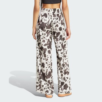 Wide leg Pantaloni di ADIDAS ORIGINALS in marrone
