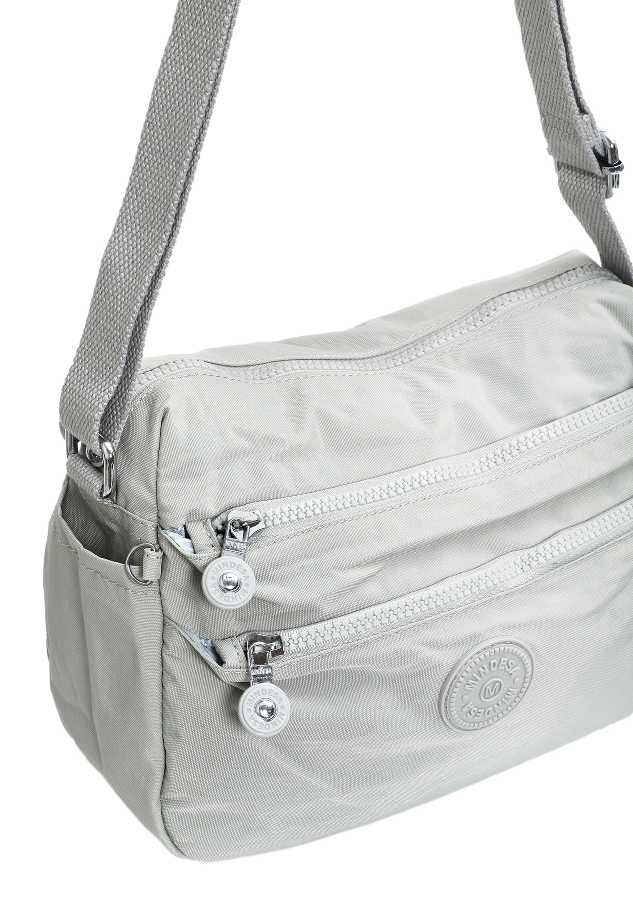 Mindesa - Mala de ombro em cinzento