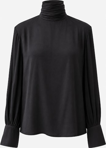ÉVOIR by Alena Gerber - Blusa en negro: frente