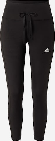 ADIDAS PERFORMANCE Spodnie sportowe w kolorze czarny: przód