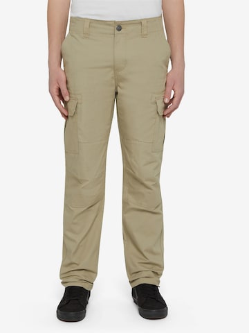 Regular Pantalon cargo DICKIES en vert : devant