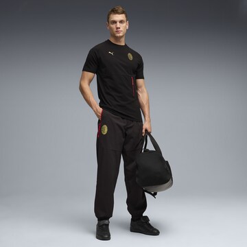 PUMA Tapered Sporthose 'AC Milan Pumatech' in Schwarz