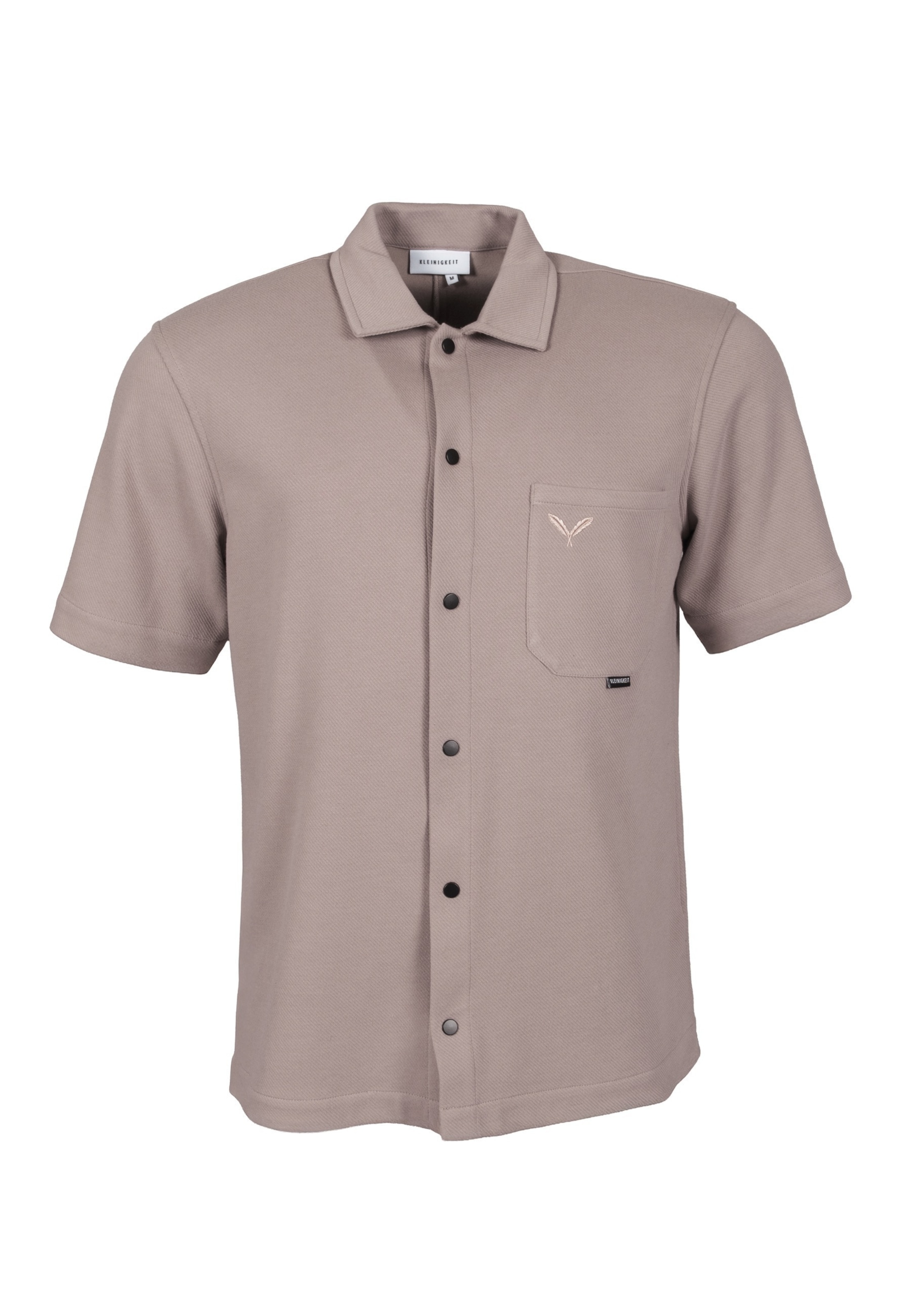 Coupe regular Chemise 'Tim Hemdzko' Kleinigkeit en gris : devant