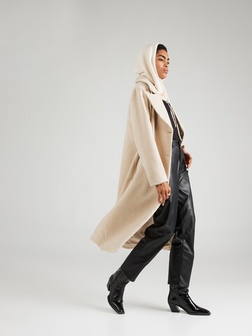 Neo Noir Between-Seasons Coat 'Edgar' in Beige