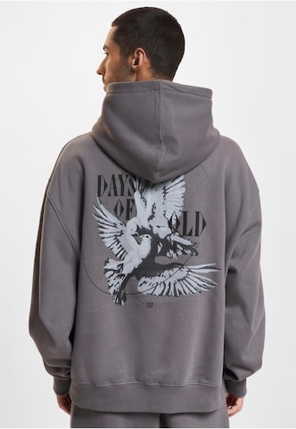 DEF Sweatshirt in Grau: Vorderseite