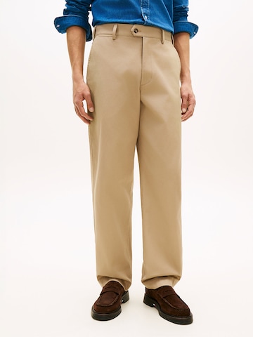 TOMMY HILFIGER Regular Hose in Beige: Vorderseite