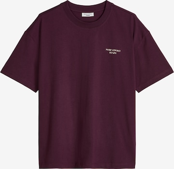 T-Shirt Marc O'Polo DENIM en marron : devant