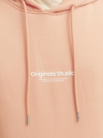 JACK & JONES Sweatshirt 'JORVESTERBRO' in Orange