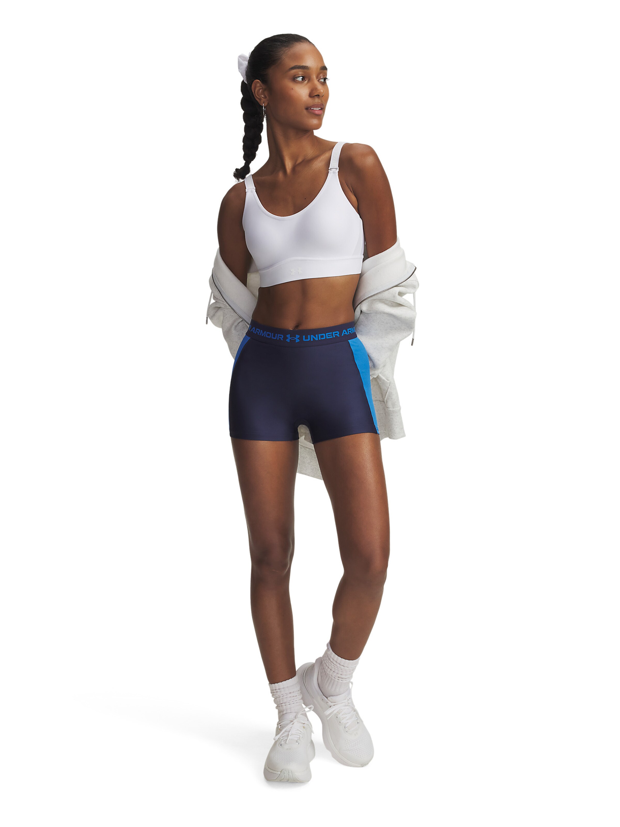 UNDER ARMOUR Skinny Workout Pants in Blue