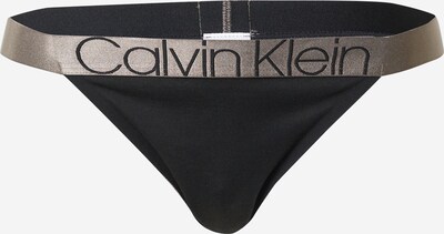 Calvin Klein Underwear Stringi värissä harmaa / musta, Tuotenäkymä