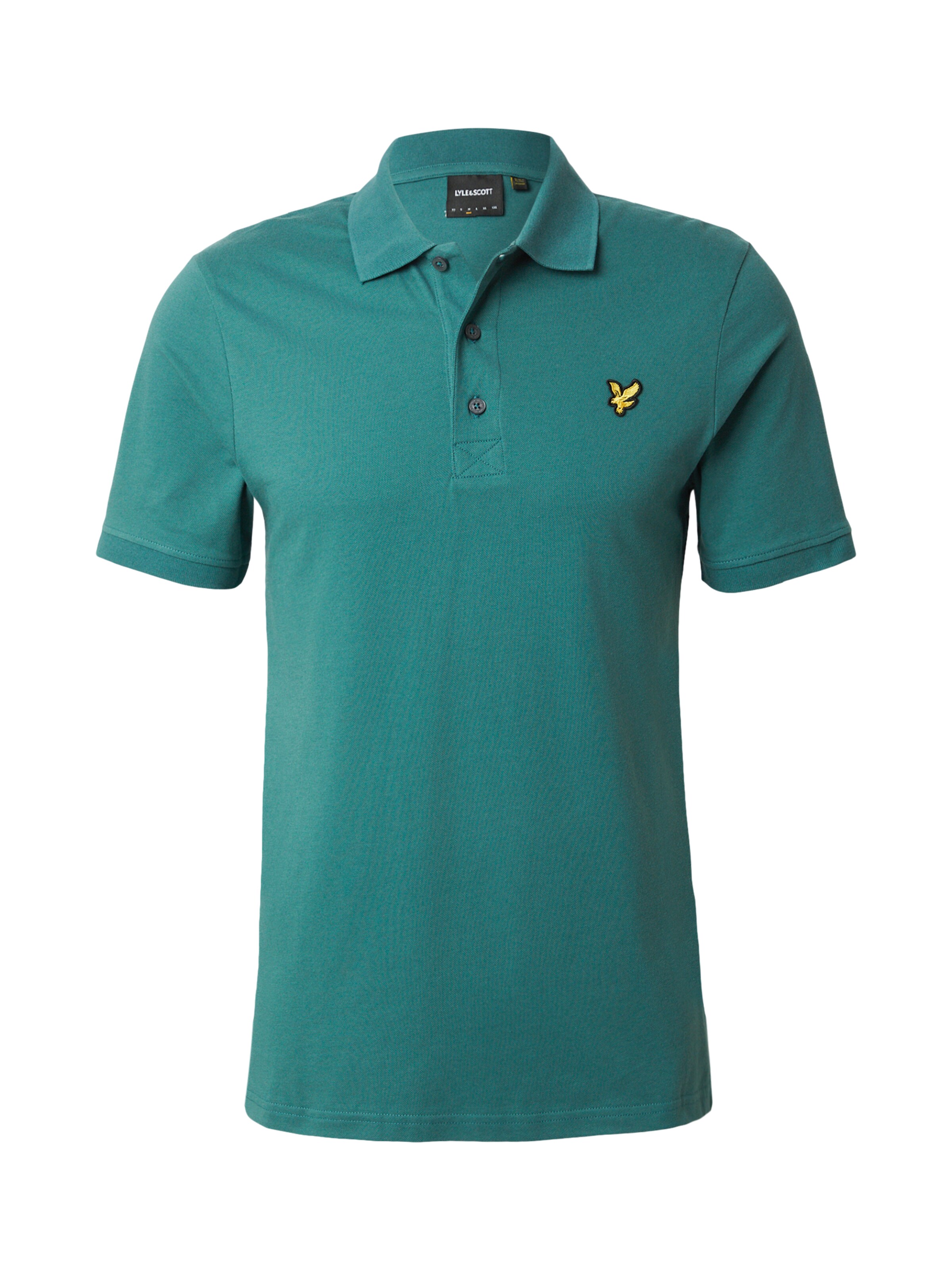 Lyle & Scott Тениска в зелено: отпред