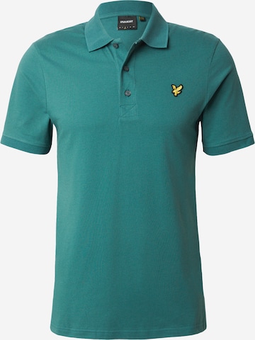 Lyle & Scott Тениска в зелено: отпред