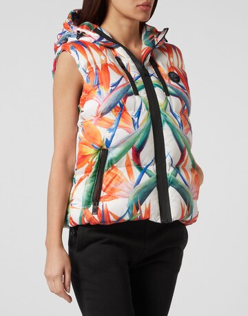 Plein Sport Vest 'Flowers' in White