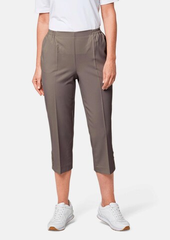 Goldner Regular Hose 'Capri' in Beige: Vorderseite