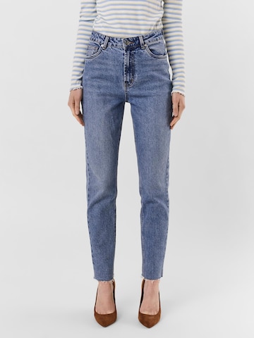 VERO MODA Regular Jeans 'VMBRENDA' in Blauw: voorkant