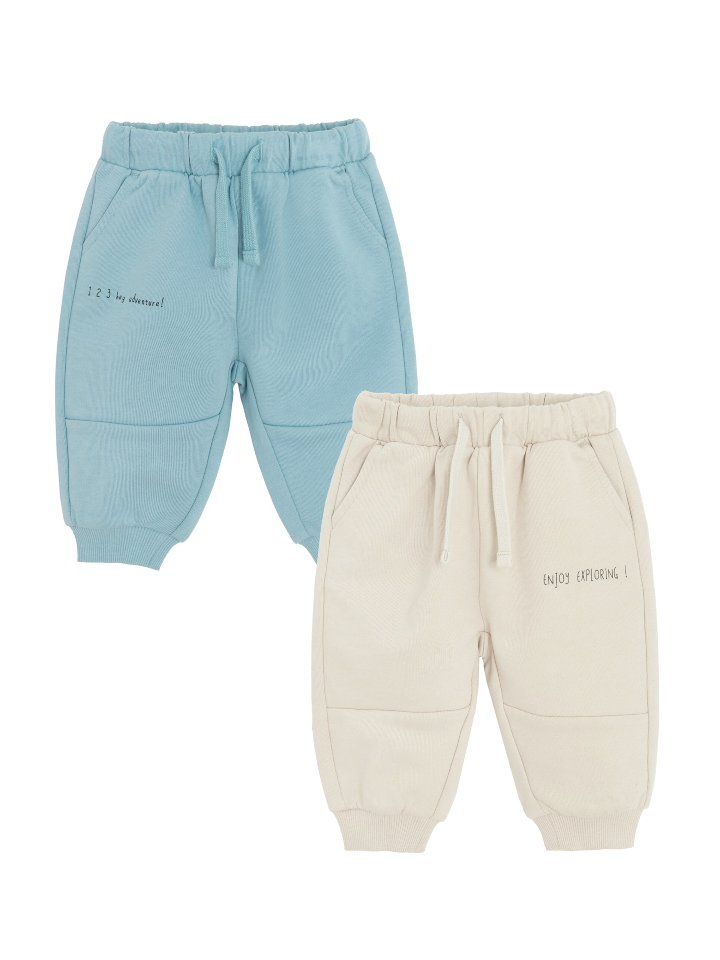 Effilé Pantalon Cool Club en bleu : devant