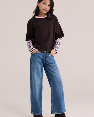 Maglietta di WE Fashion in marrone