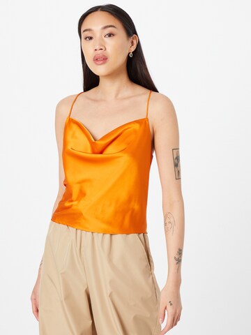 Monki - Top em laranja: frente