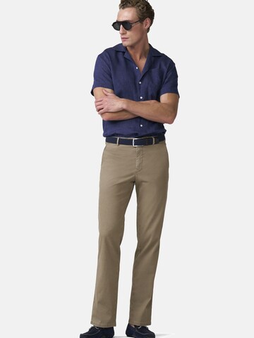 Regular Pantalon chino 'Roma 1-5080' MEYER en beige