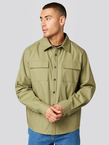 TRAPP - Ajuste regular Camisa 'Domenic' en verde: frente