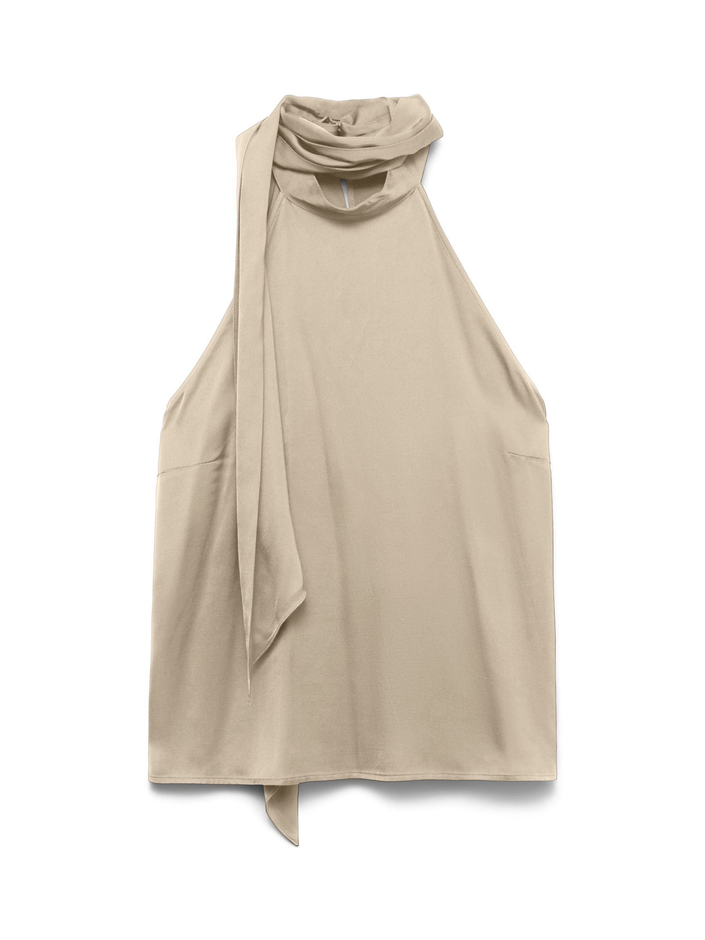 VERO MODA Blusentop 'VMSnub' in Grau: Vorderseite